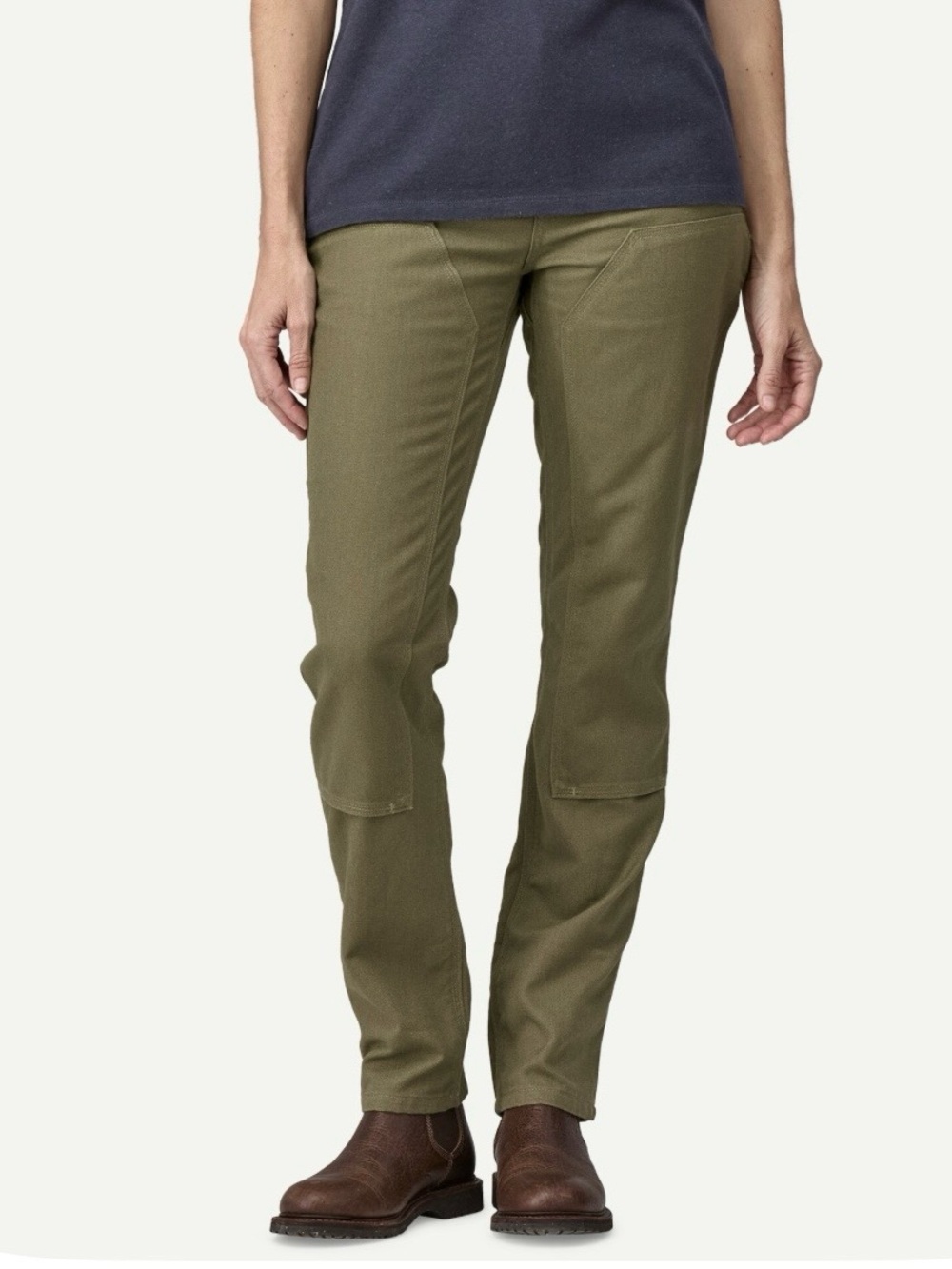 Patagonia Well Worn Women's Slim All Seasons Hemp Pants Size 10 Euc
